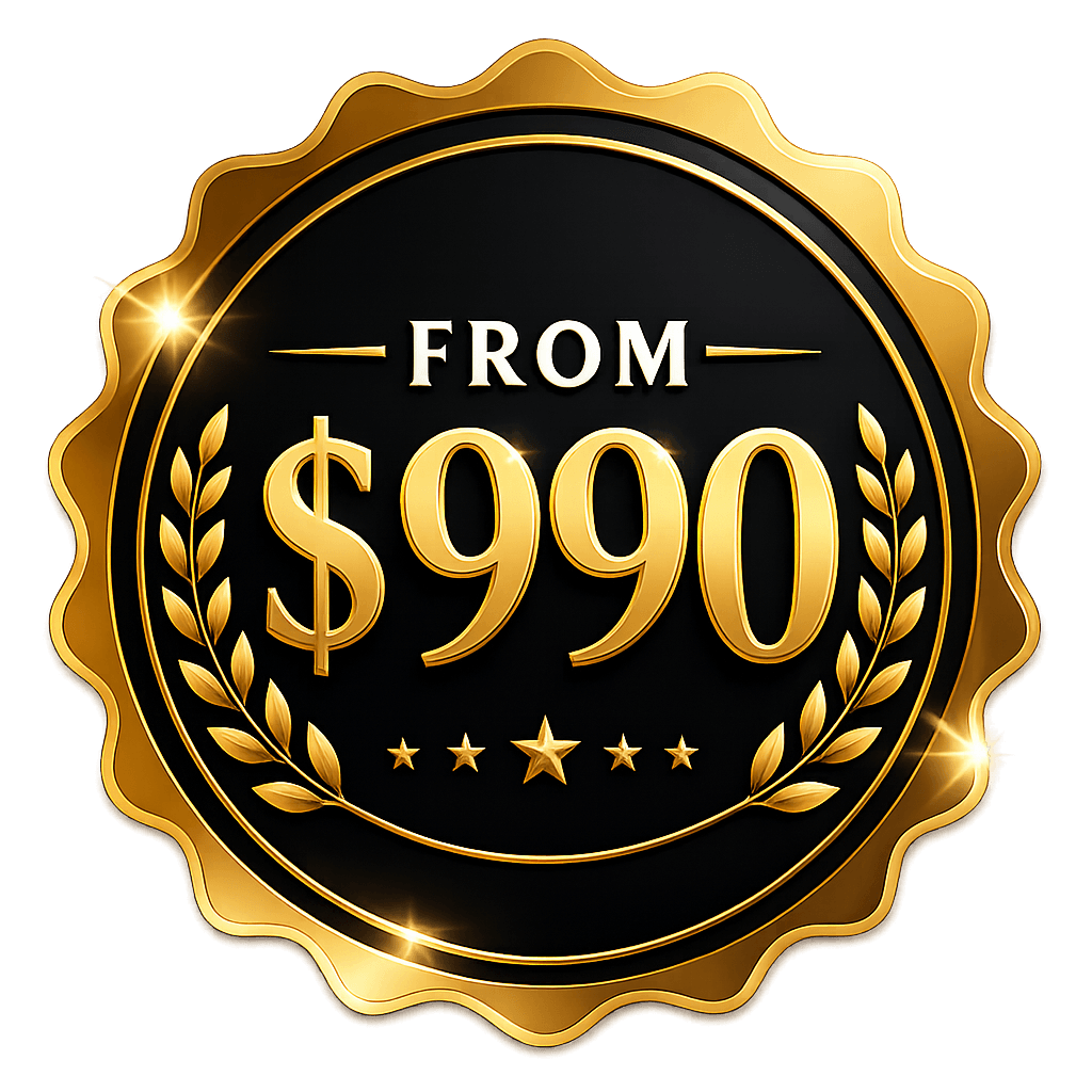 From $990